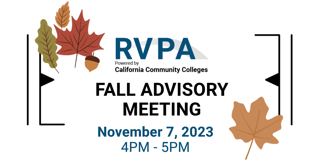 Fall Advisory Meeting